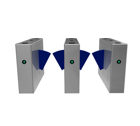 人行通道閘 橋式直角翼閘 翼閘系統(tǒng) 門(mén)禁系統(tǒng)